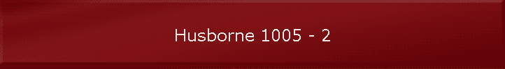 Husborne 1005 - 2