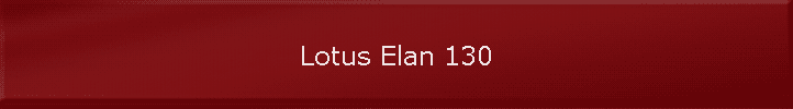 Lotus Elan 130