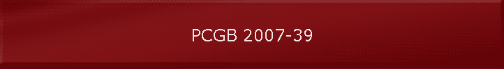 PCGB 2007-39