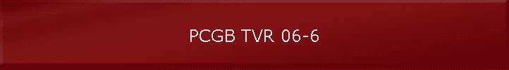 PCGB TVR 06-6